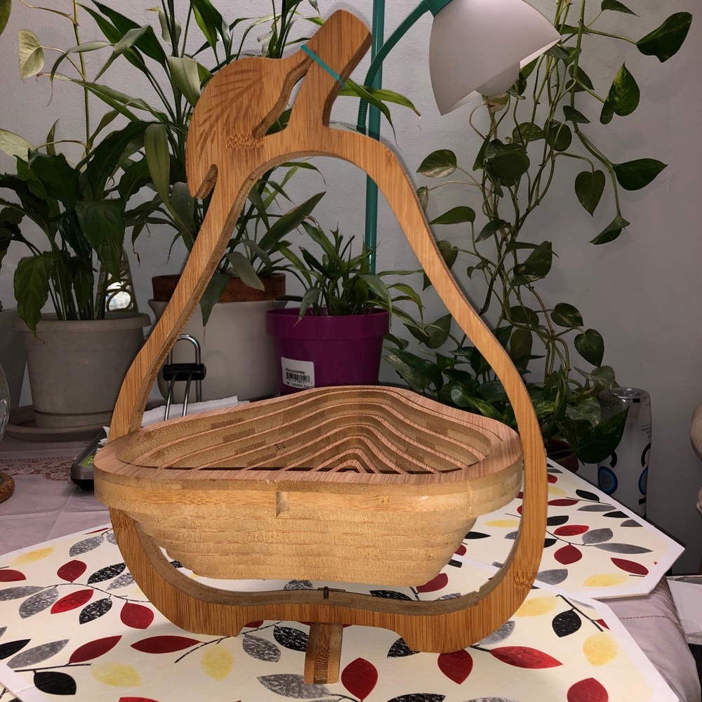 Pear Shaped Fruit Basket